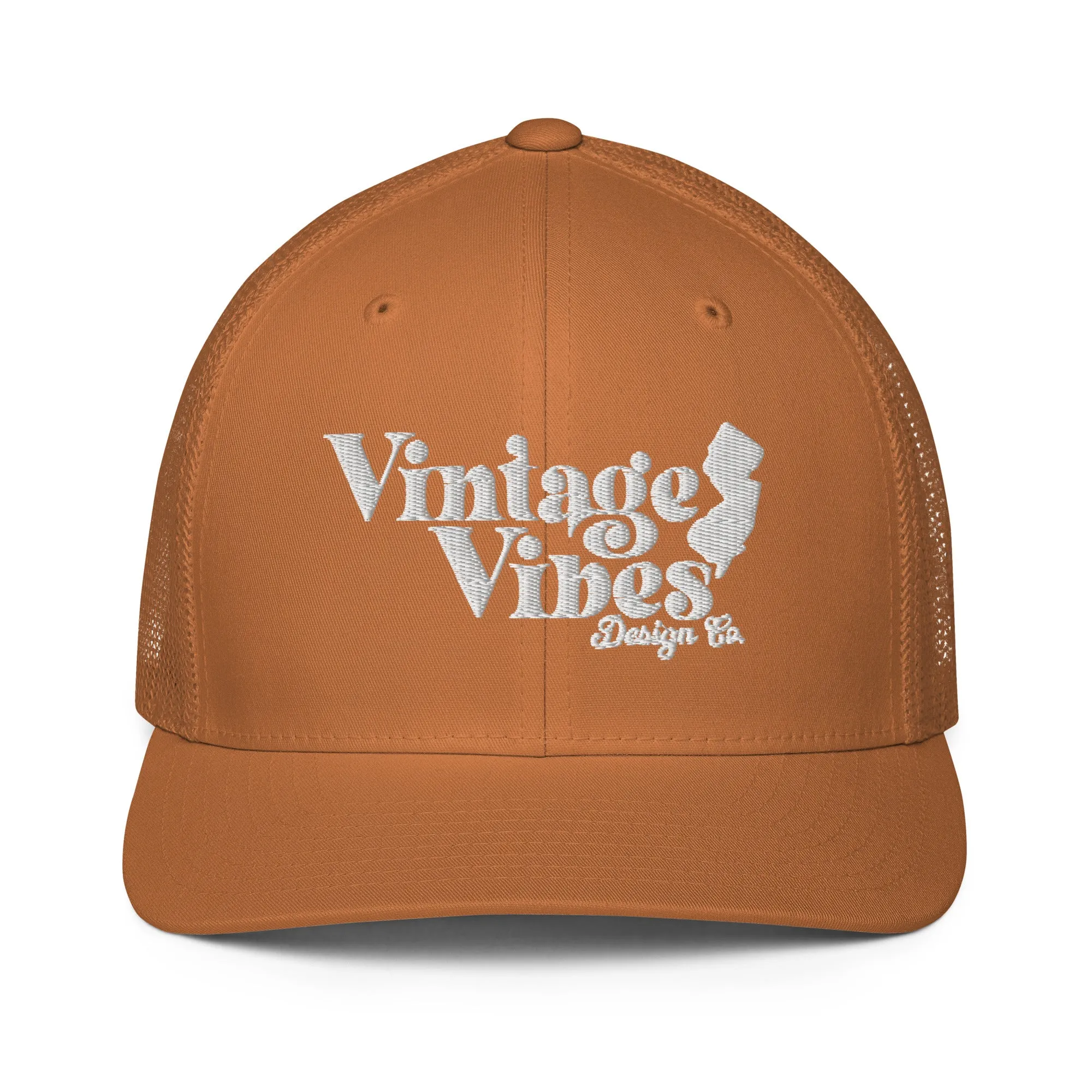 Closed-back trucker cap