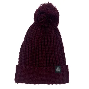 Cranberry Hand   Flame Beanie