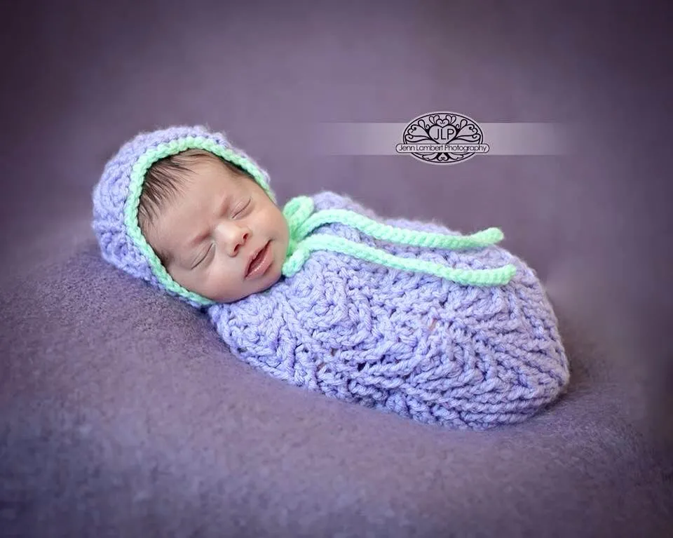Crochet Pattern for Arrowhead Baby Cocoon or Swaddle Sack | Crochet Snuggle Sack Pattern | Baby Cocoon Crocheting Pattern | DIY Written Crochet Instructions