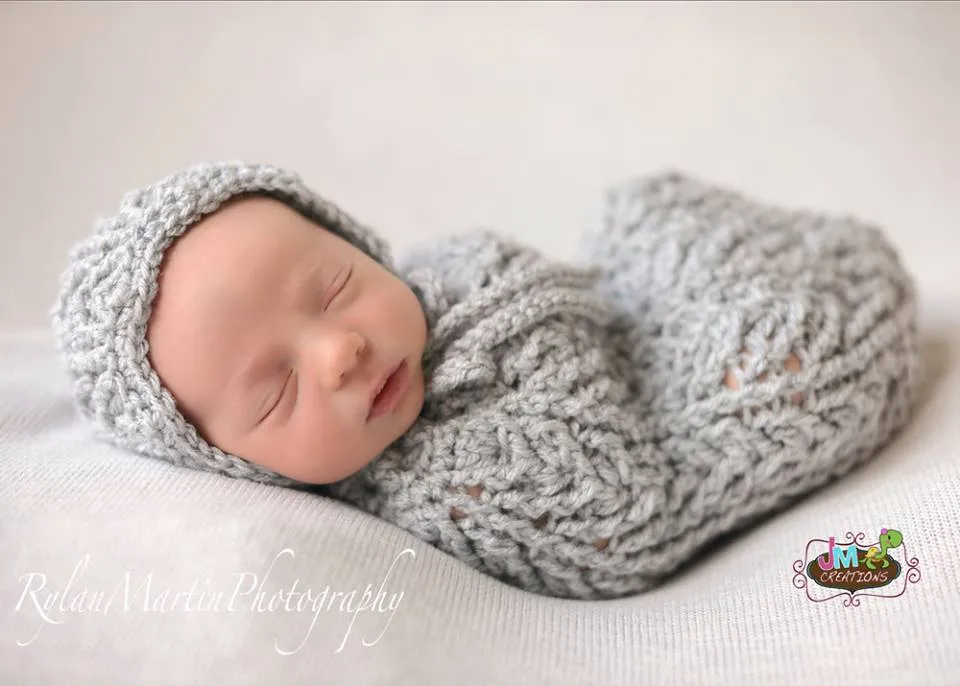 Crochet Pattern for Arrowhead Baby Cocoon or Swaddle Sack | Crochet Snuggle Sack Pattern | Baby Cocoon Crocheting Pattern | DIY Written Crochet Instructions