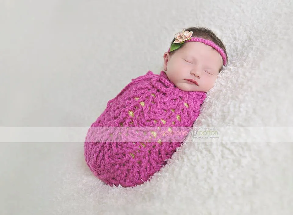 Crochet Pattern for Arrowhead Baby Cocoon or Swaddle Sack | Crochet Snuggle Sack Pattern | Baby Cocoon Crocheting Pattern | DIY Written Crochet Instructions