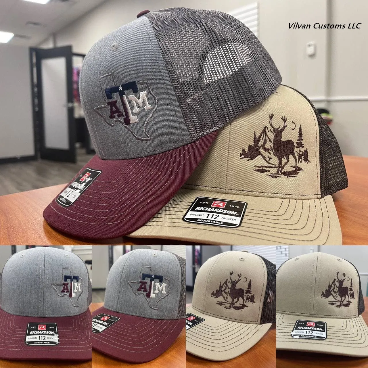 Custom Embroidery, 6277 Kryptek Polyester Hats