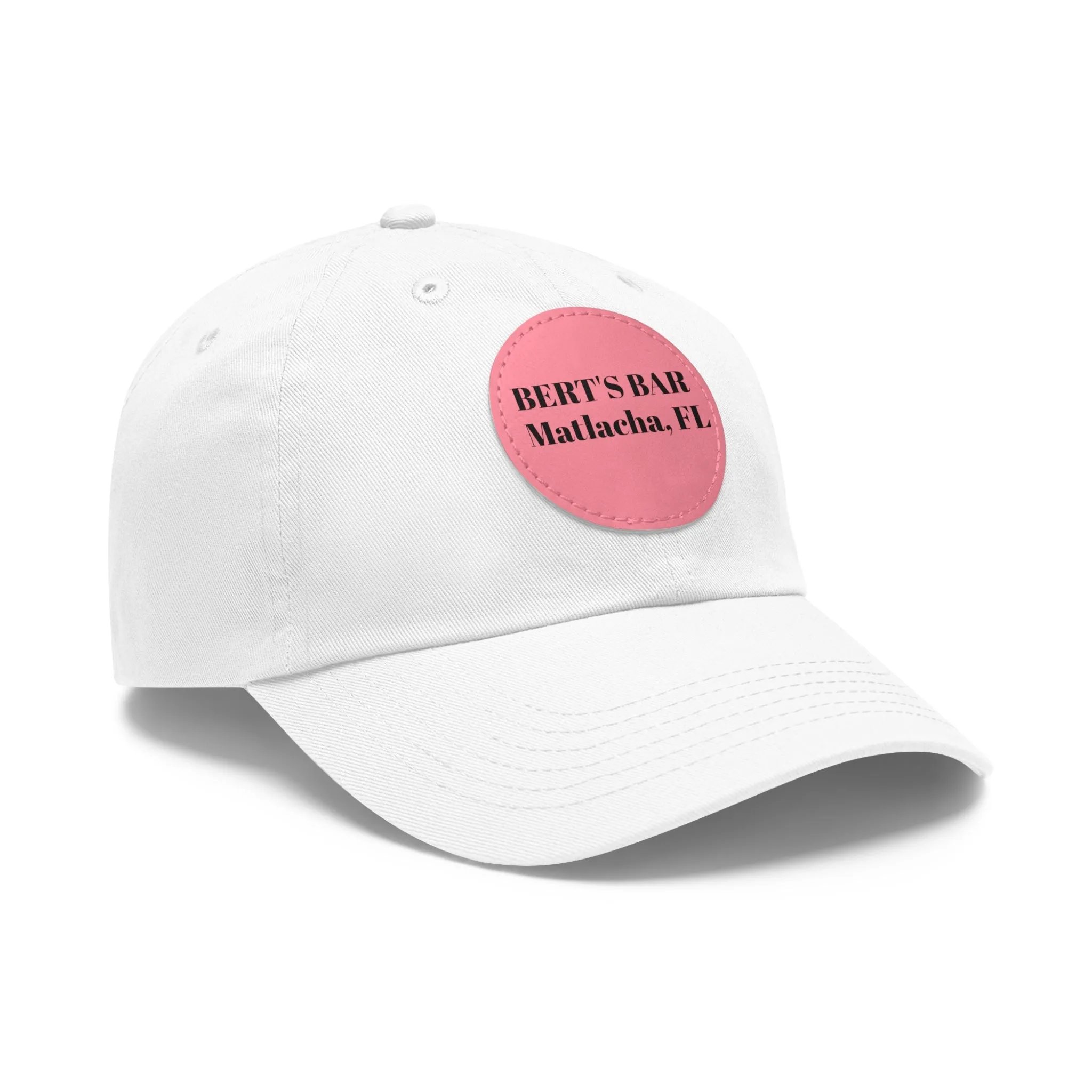 Dad Hat with Leather Patch (Ship Only)