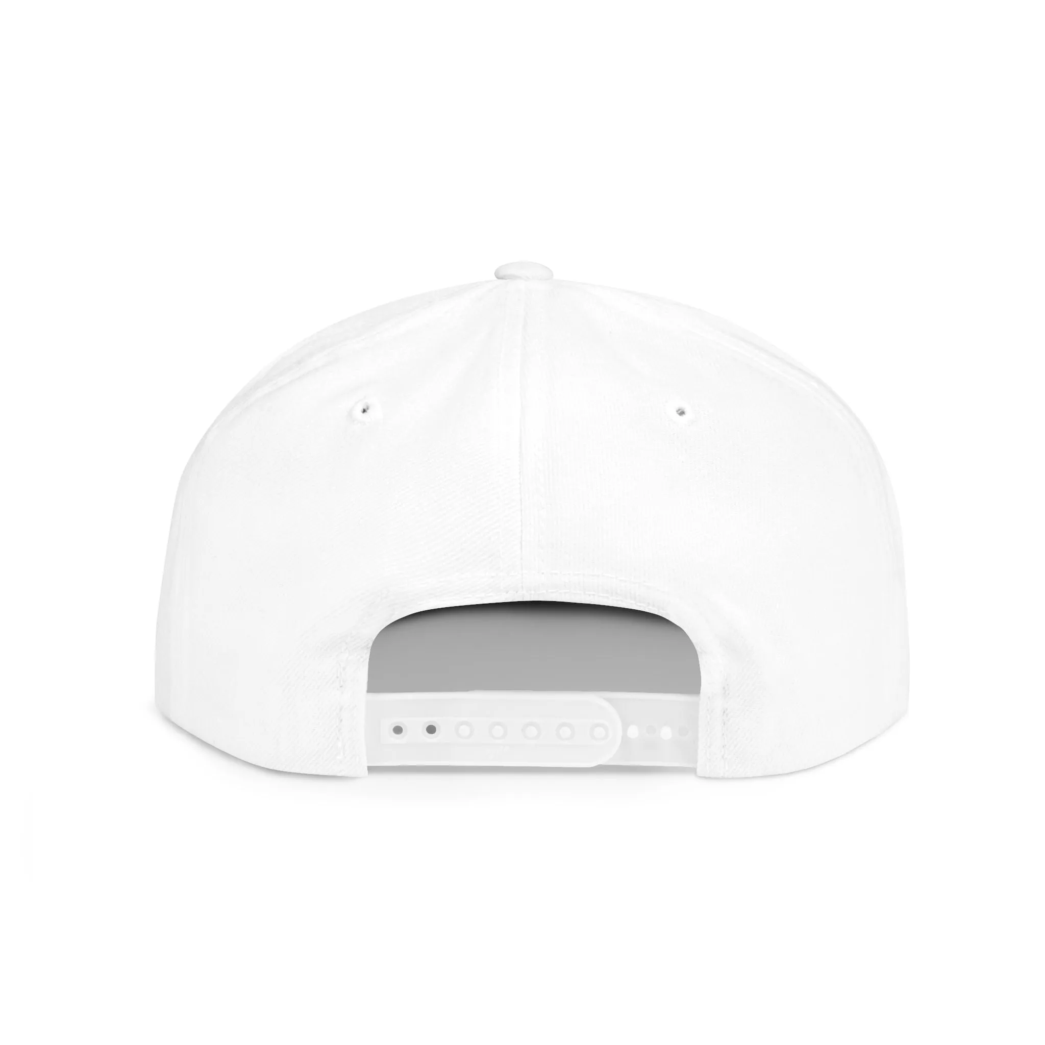 Detroit D Flat Bill Snapback Hat - Embroidered Baseball Cap, Detroit English D