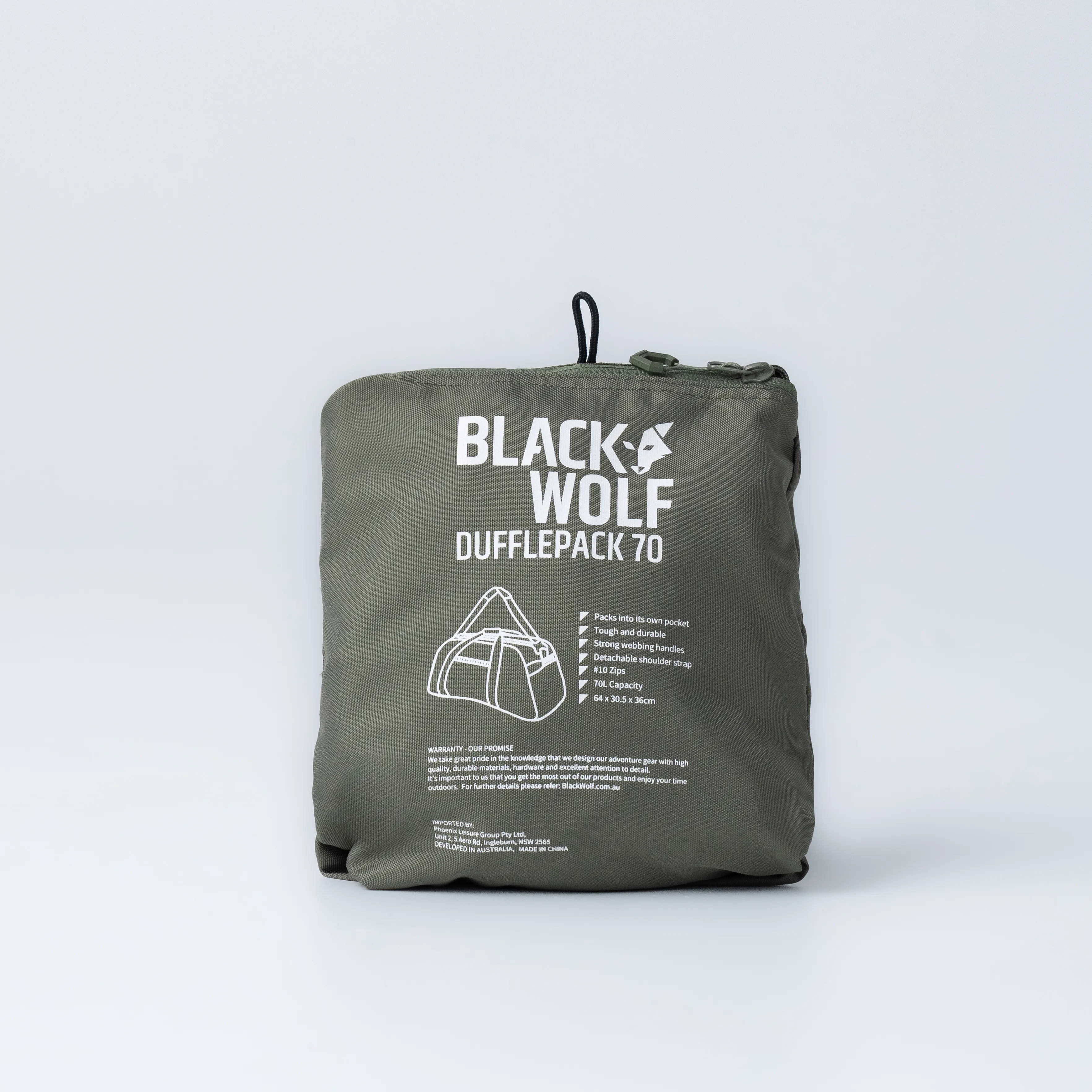 Dufflepack 70
