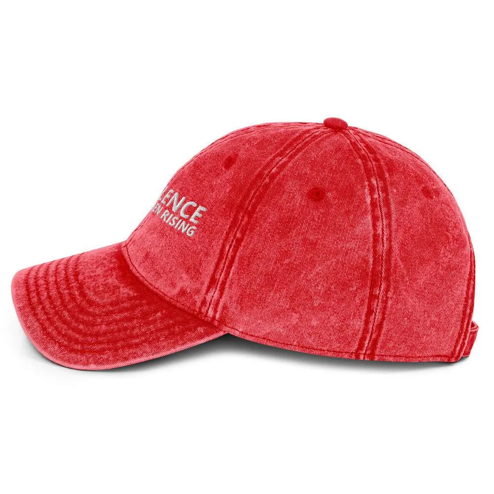 EXCELLENCE- BLACK WOMEN RISING: Vintage Cotton Twill Cap