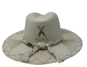 Exclusive Gold Aspen Hat by Corazon Playero