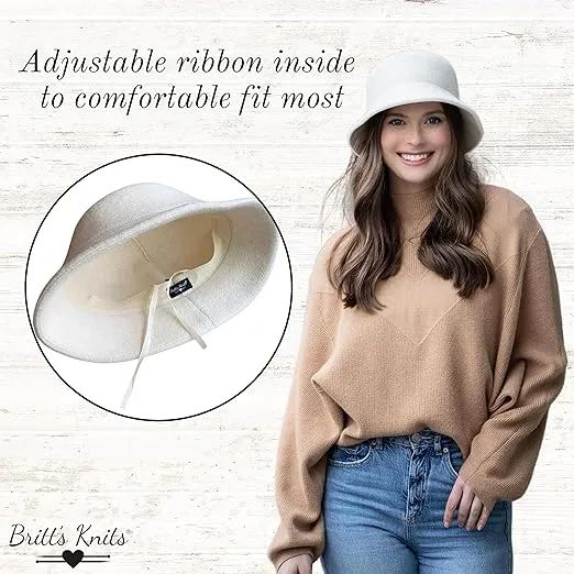 Fall/ Winter Black Cloche Hat