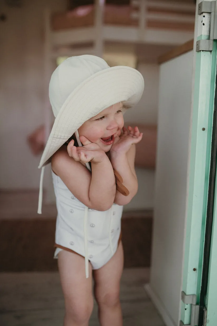 Fini. Swim Floppy Hat - Cream