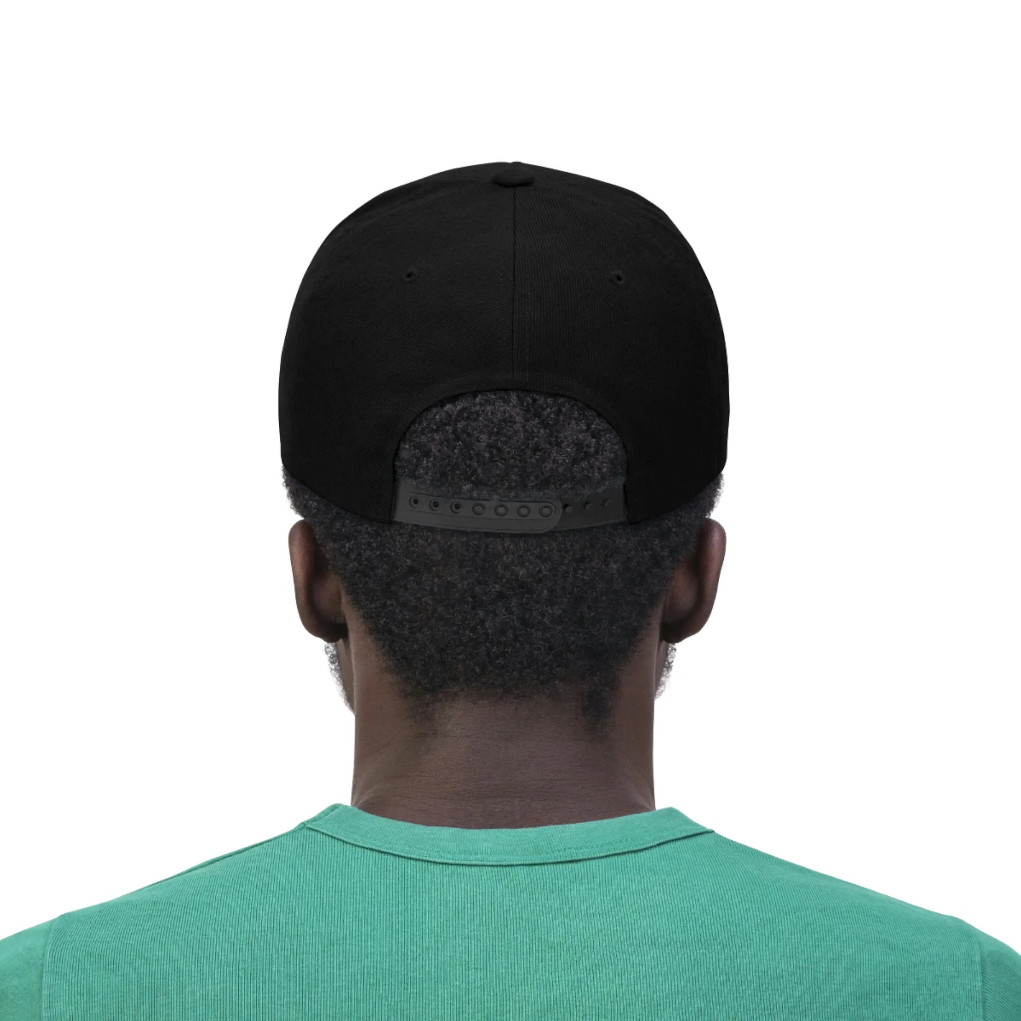 Fleur De Lis Flat Bill Hat, Adjustable Flat Hat, Black Snapback Trucker Hats, Handmade Hat Patch Hat, Summer Hat