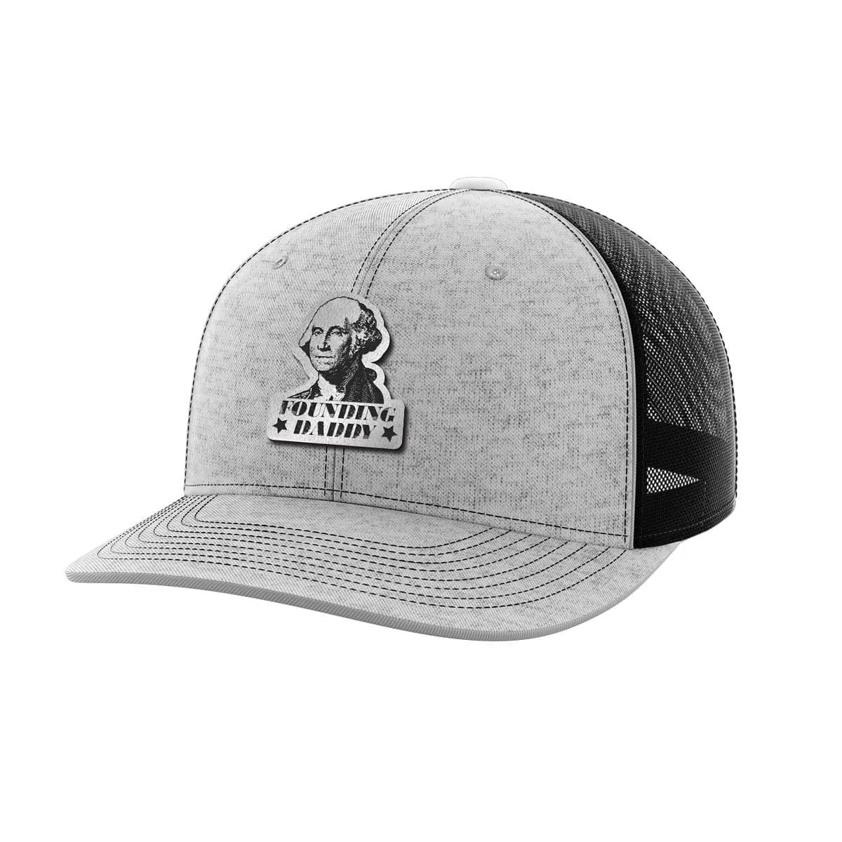 Founding Daddy Black Patch Hat