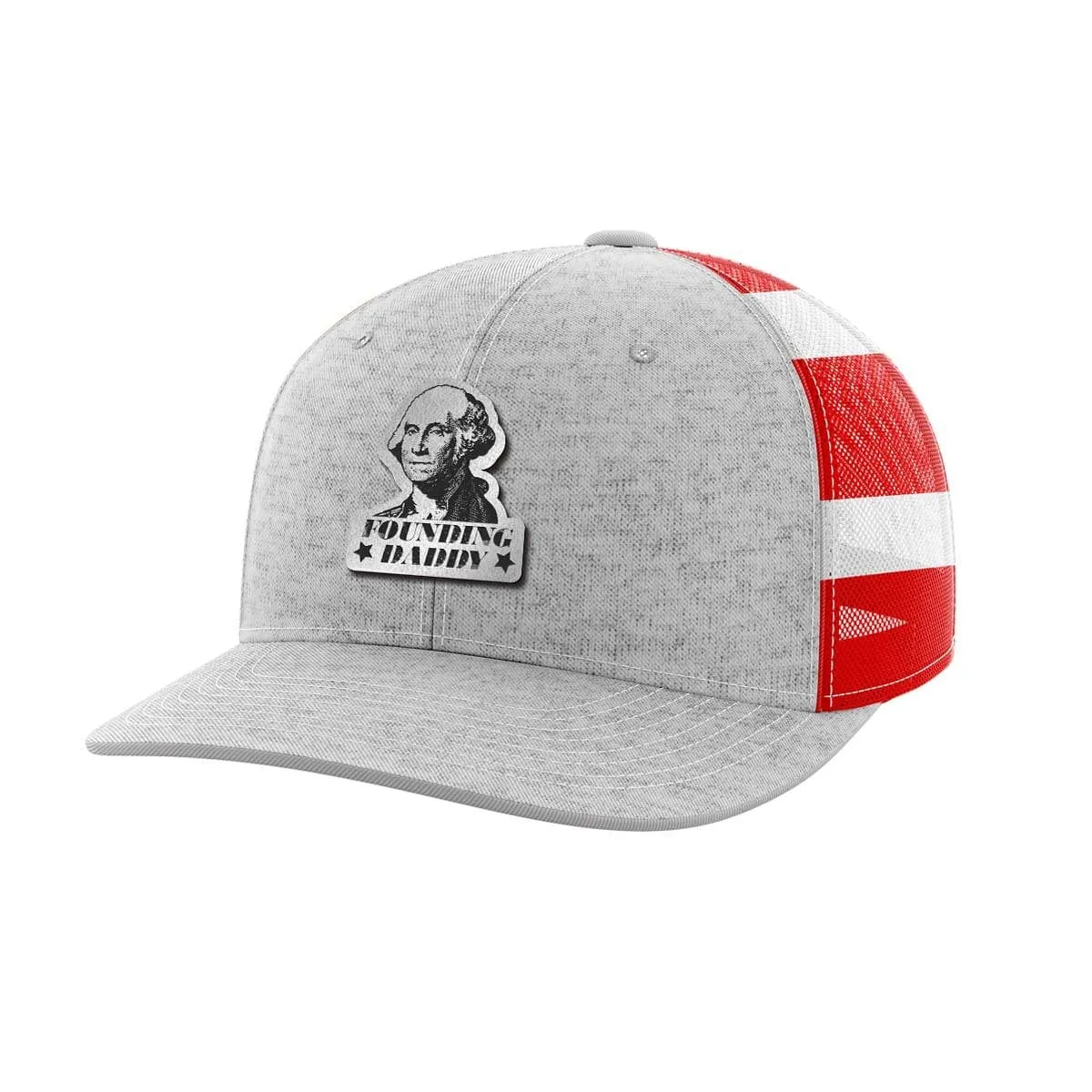 Founding Daddy Black Patch Hat