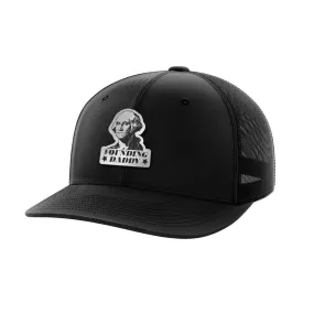 Founding Daddy Black Patch Hat