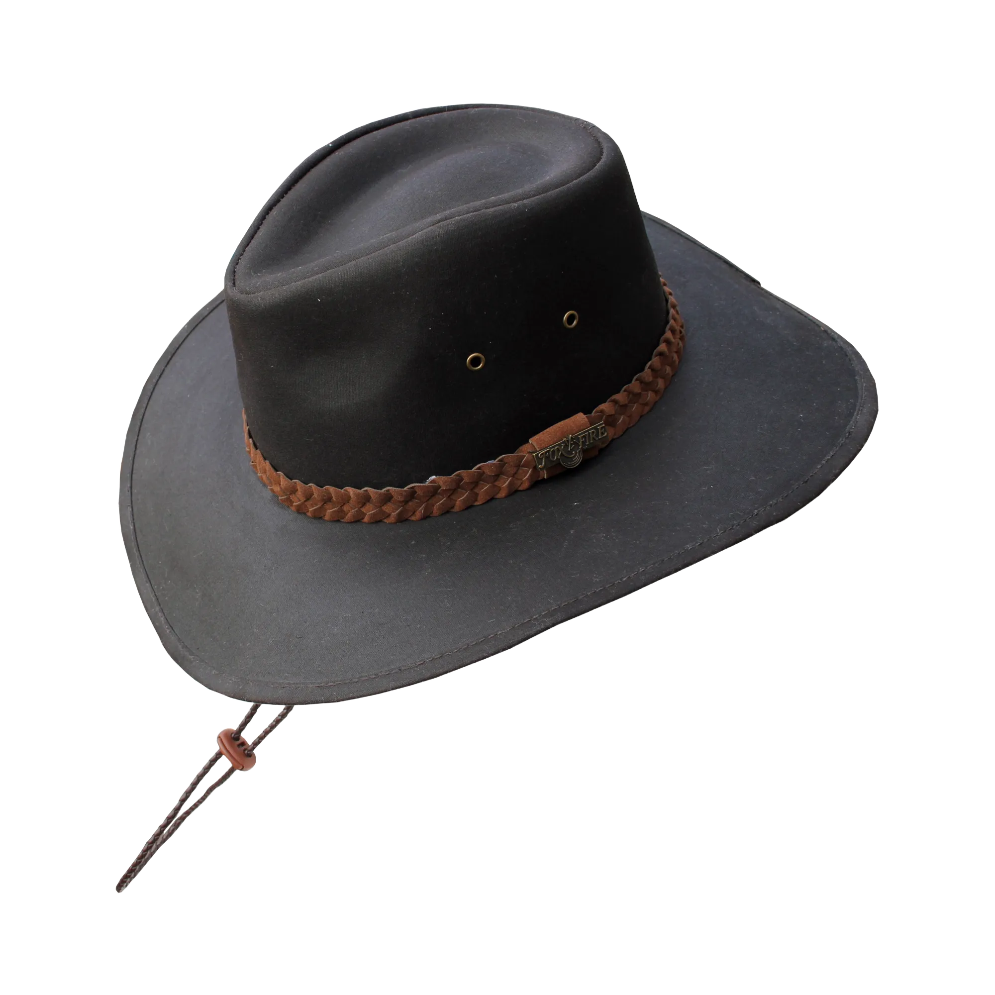 Fox Fire Outback Trail Rainier Western Hat RAH-BROWN