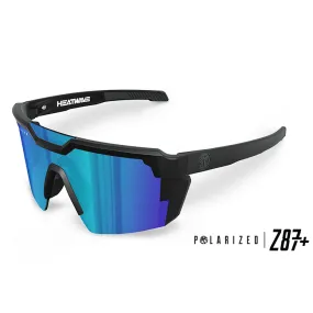 Future Tech Sunglasses in Polarized Galaxy Blue Z87 