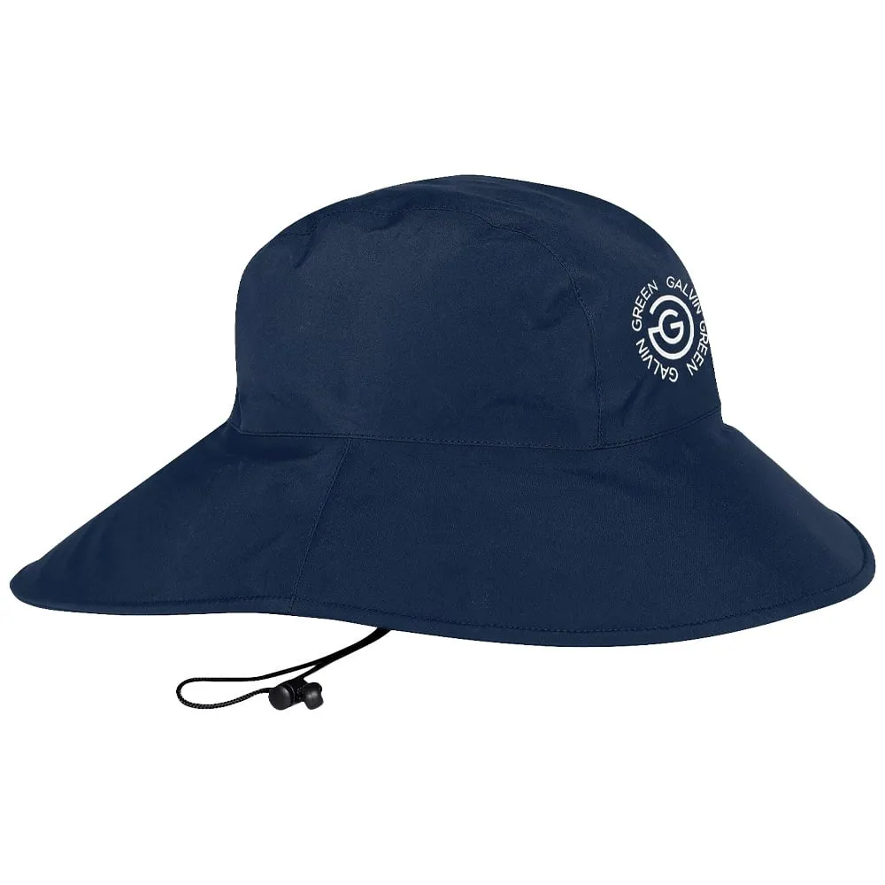 Galvin Green Art Gore-Tex Paclite Waterproof Hat - Navy