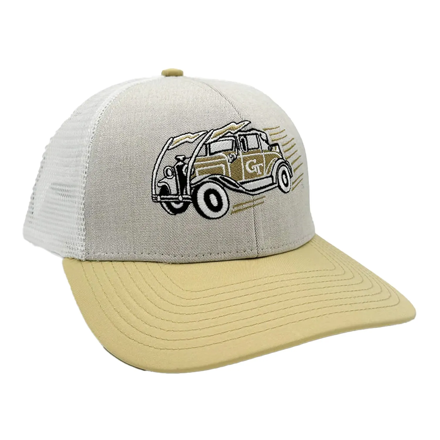 Georgia Tech Yellow Jackets Ramblin Wreck Trucker Hat