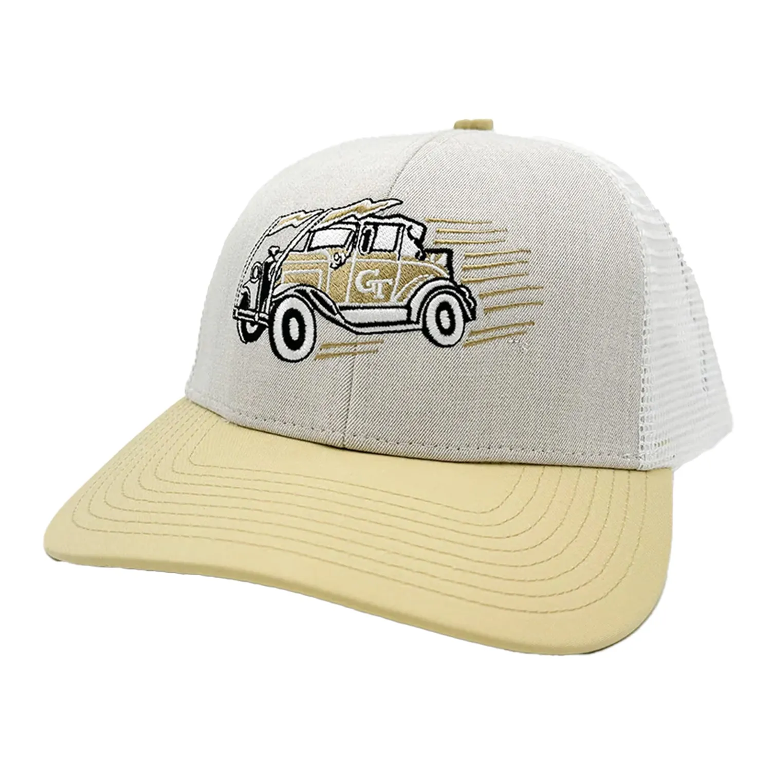 Georgia Tech Yellow Jackets Ramblin Wreck Trucker Hat