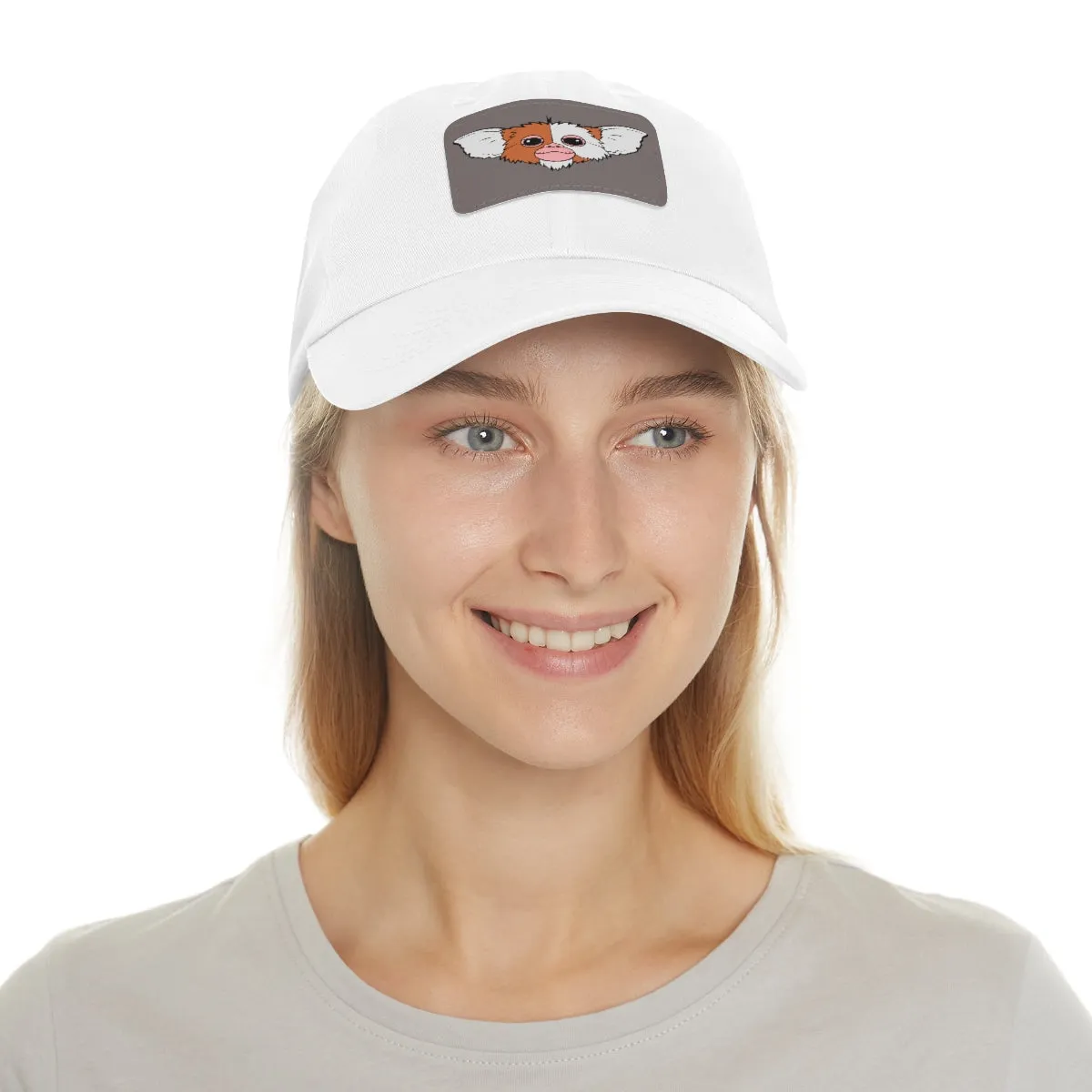 Gizmo Dad Hat with Leather Patch