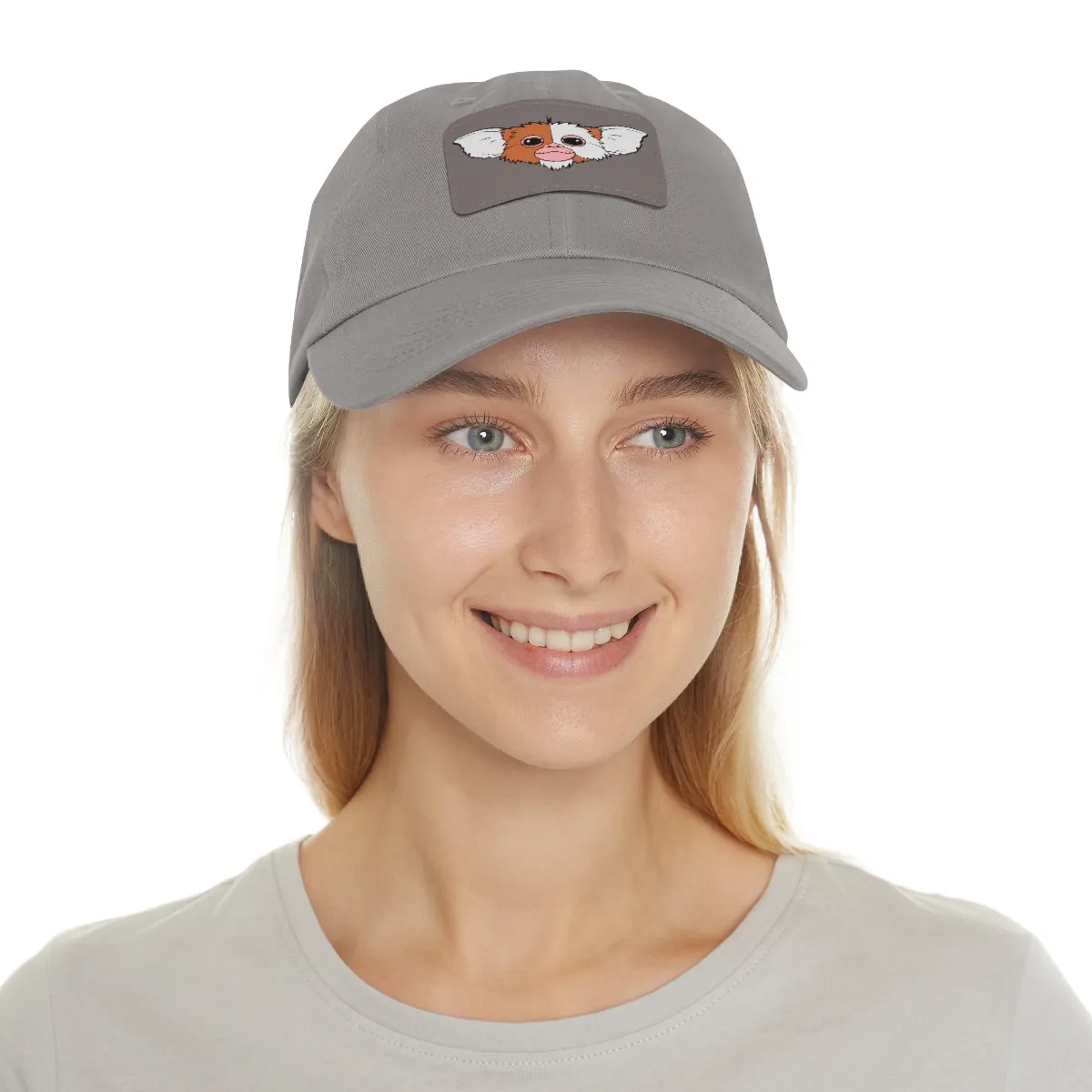 Gizmo Dad Hat with Leather Patch