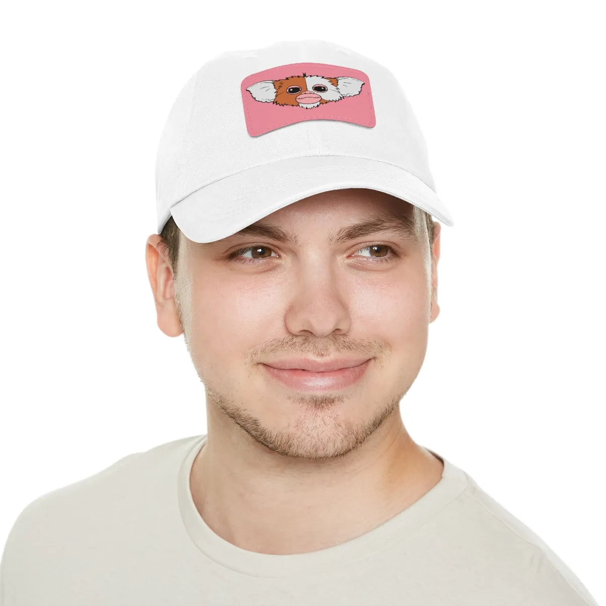 Gizmo Dad Hat with Leather Patch
