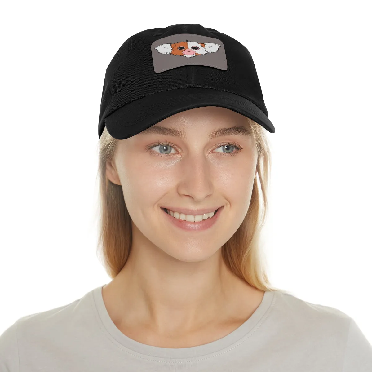Gizmo Dad Hat with Leather Patch