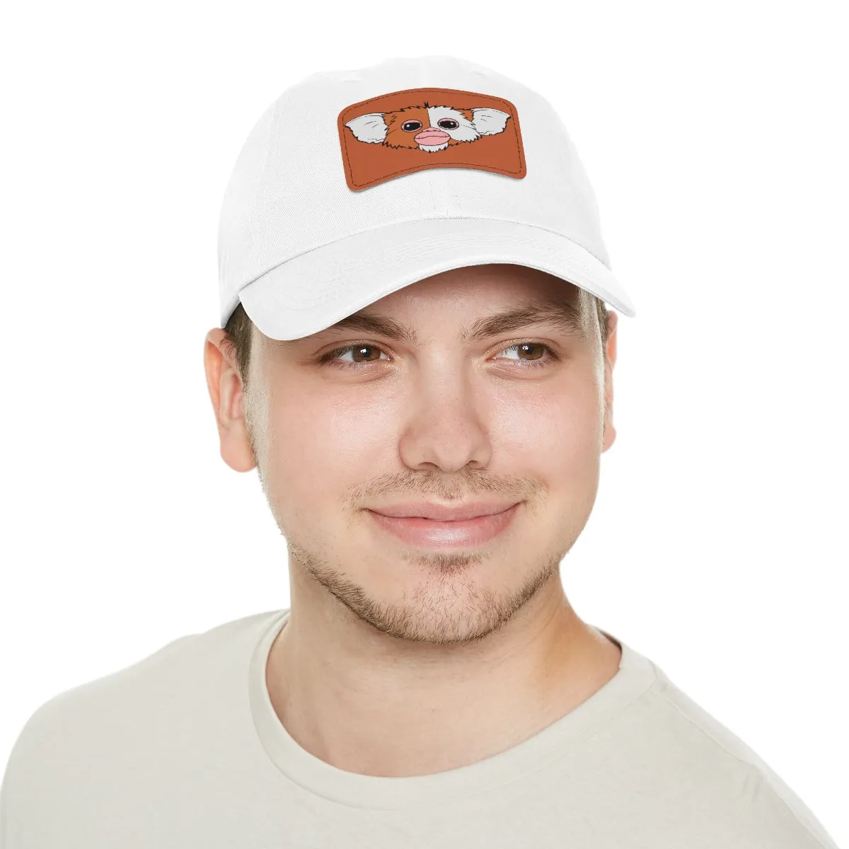 Gizmo Dad Hat with Leather Patch