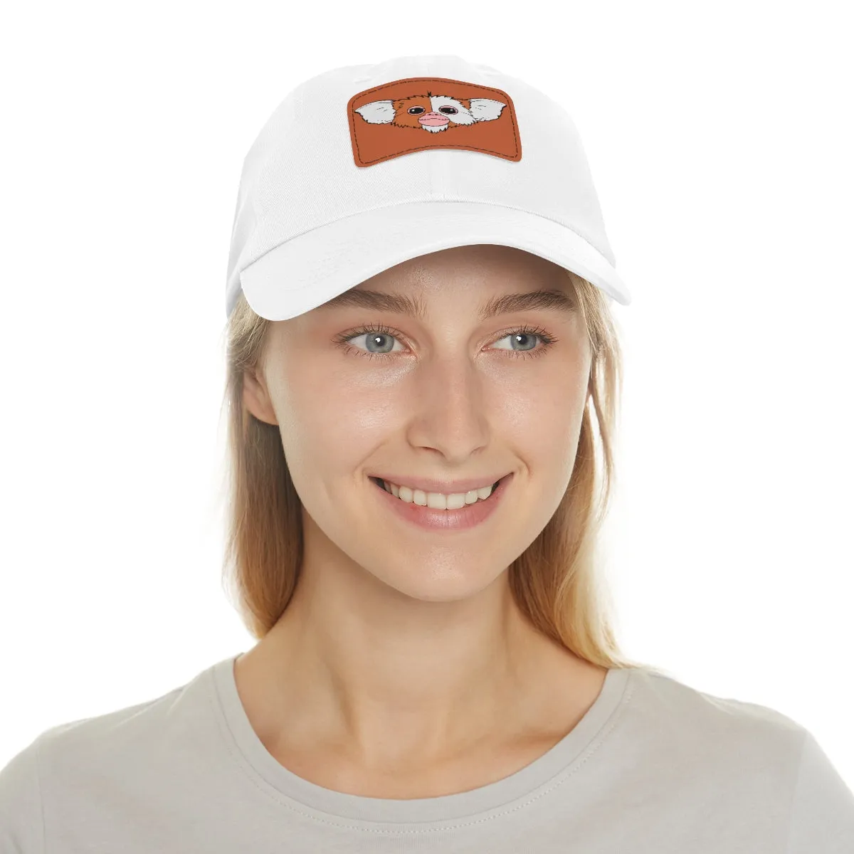 Gizmo Dad Hat with Leather Patch