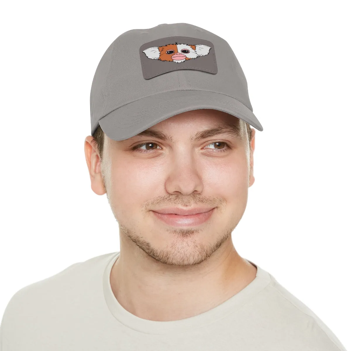 Gizmo Dad Hat with Leather Patch