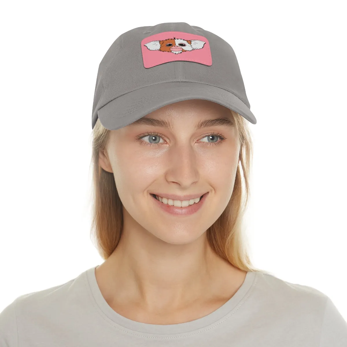 Gizmo Dad Hat with Leather Patch
