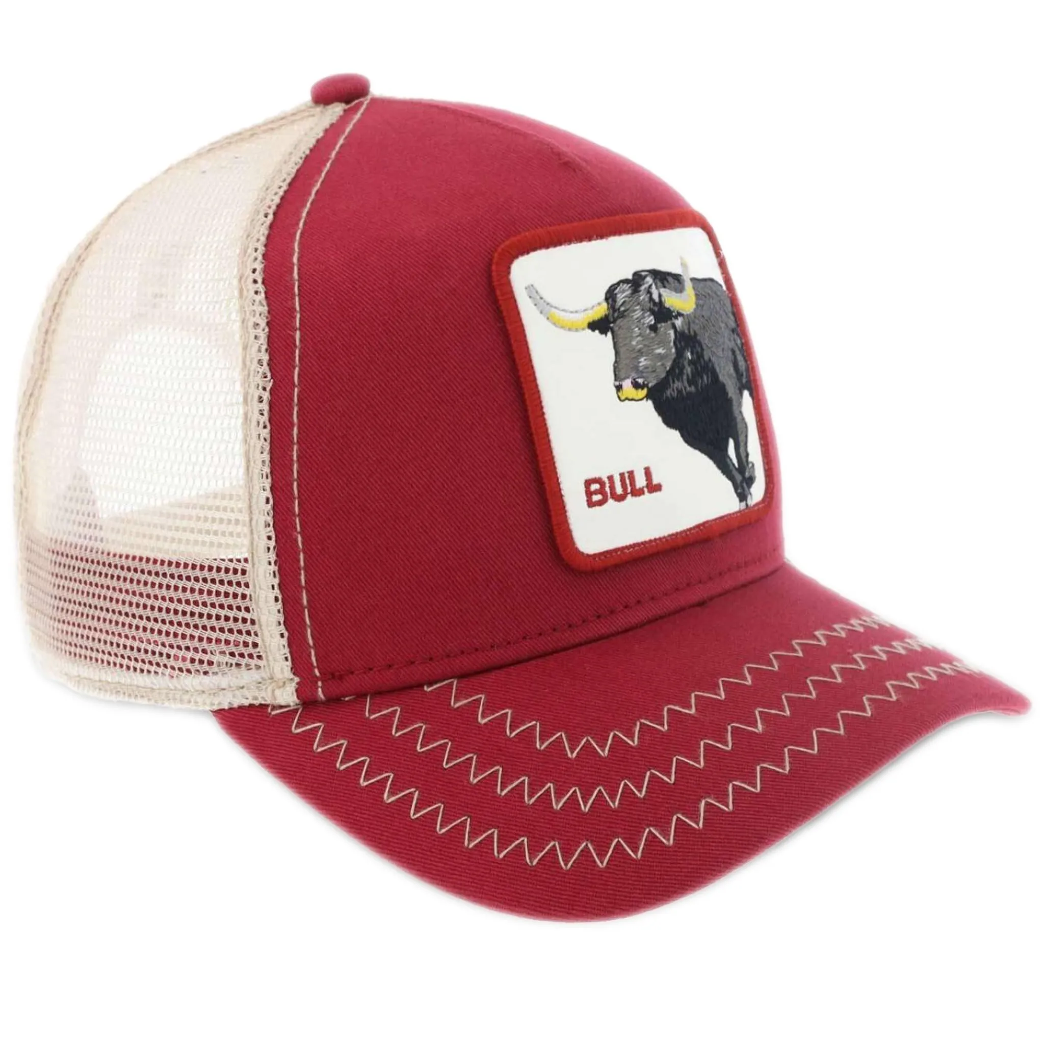 Goorin Bros. Trucker Hat | The Farm | Bull - Red