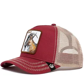 Goorin Bros. Trucker Hat | The Farm | The Goat - Red