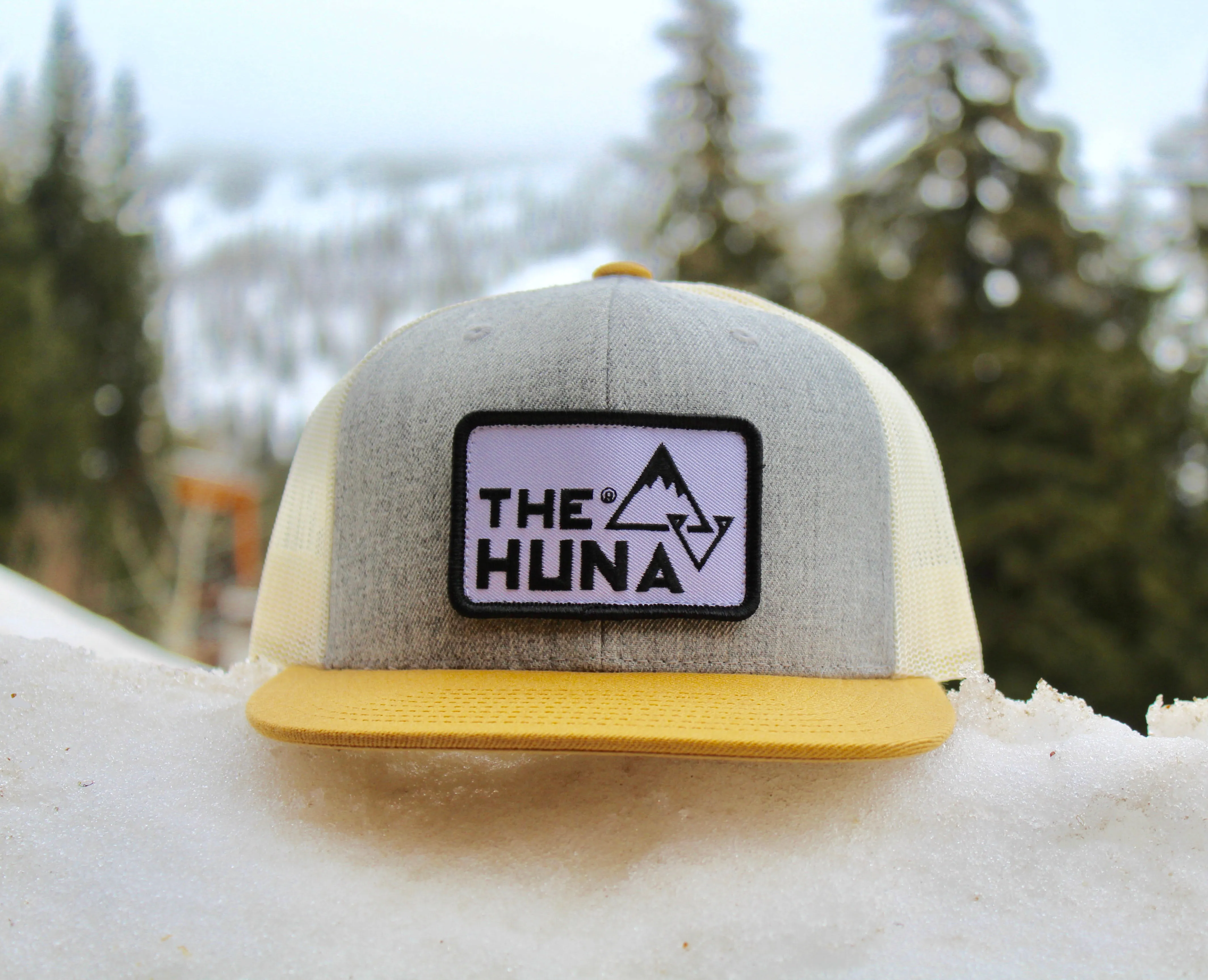 H. Grey/Birch/Biscuit - 6 PANEL CUSTOM TRUCKER