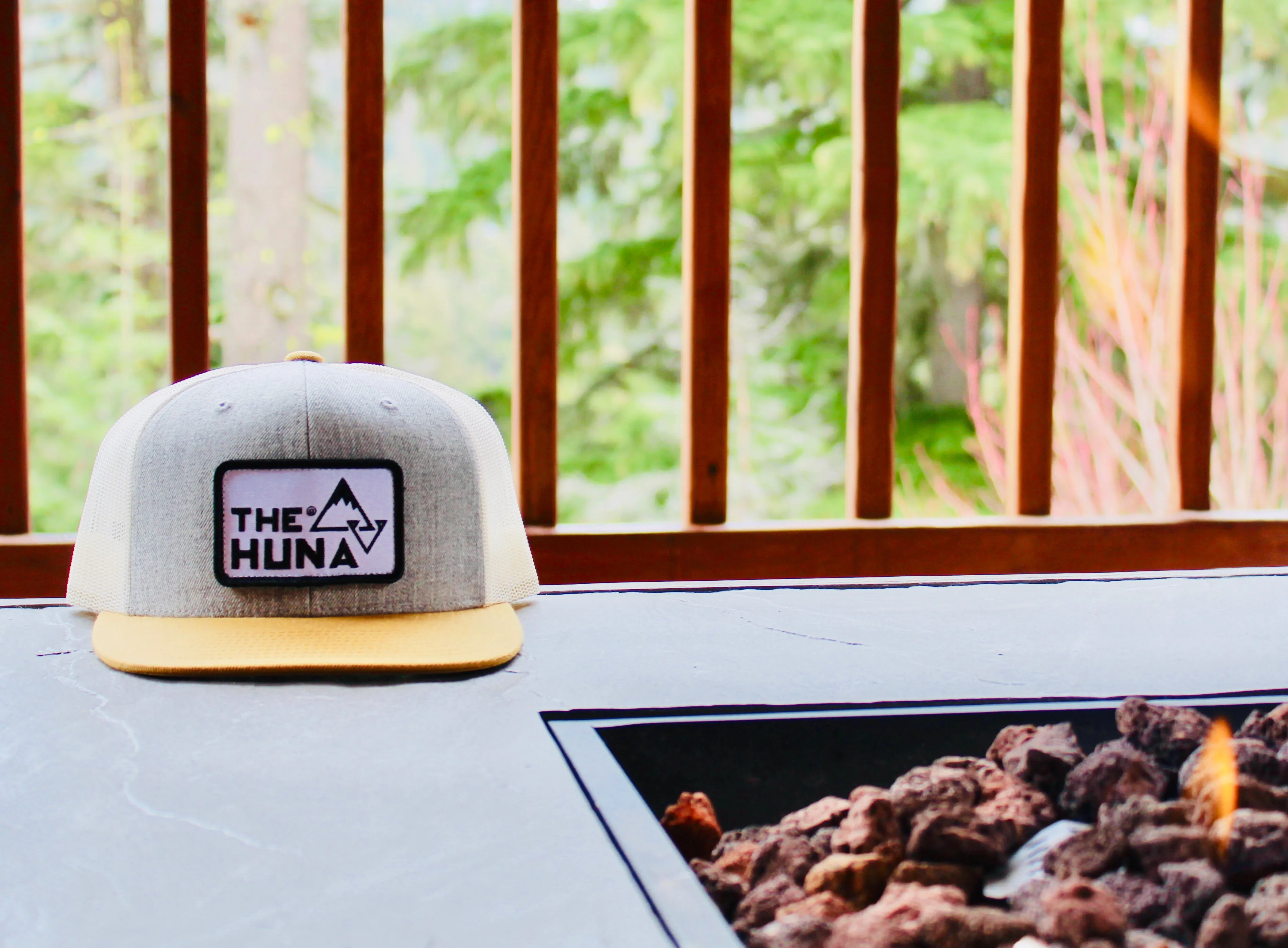 H. Grey/Birch/Biscuit - 6 PANEL CUSTOM TRUCKER