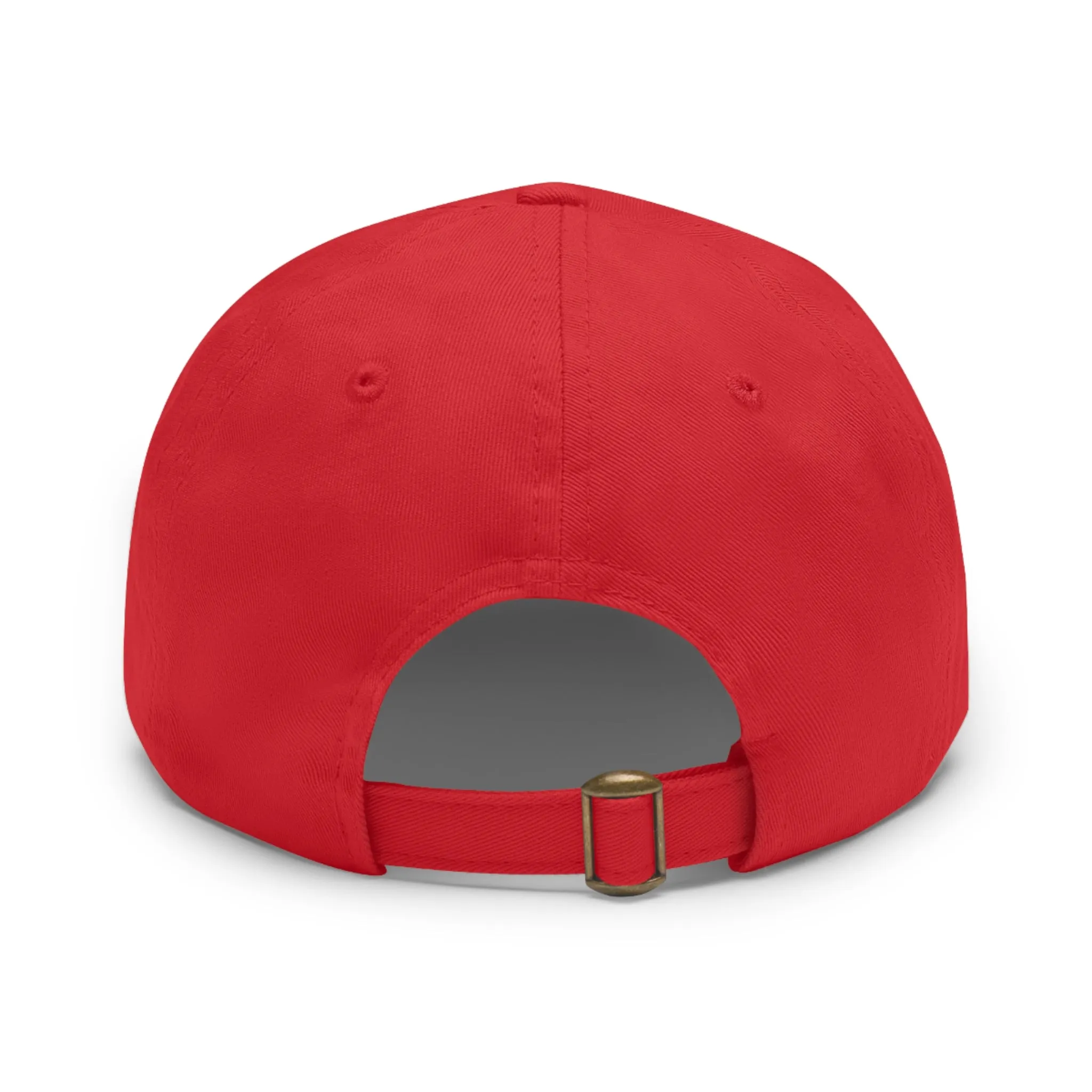 Hey Balloons Logo Dad Hat with Leather Patch (Rectangle)