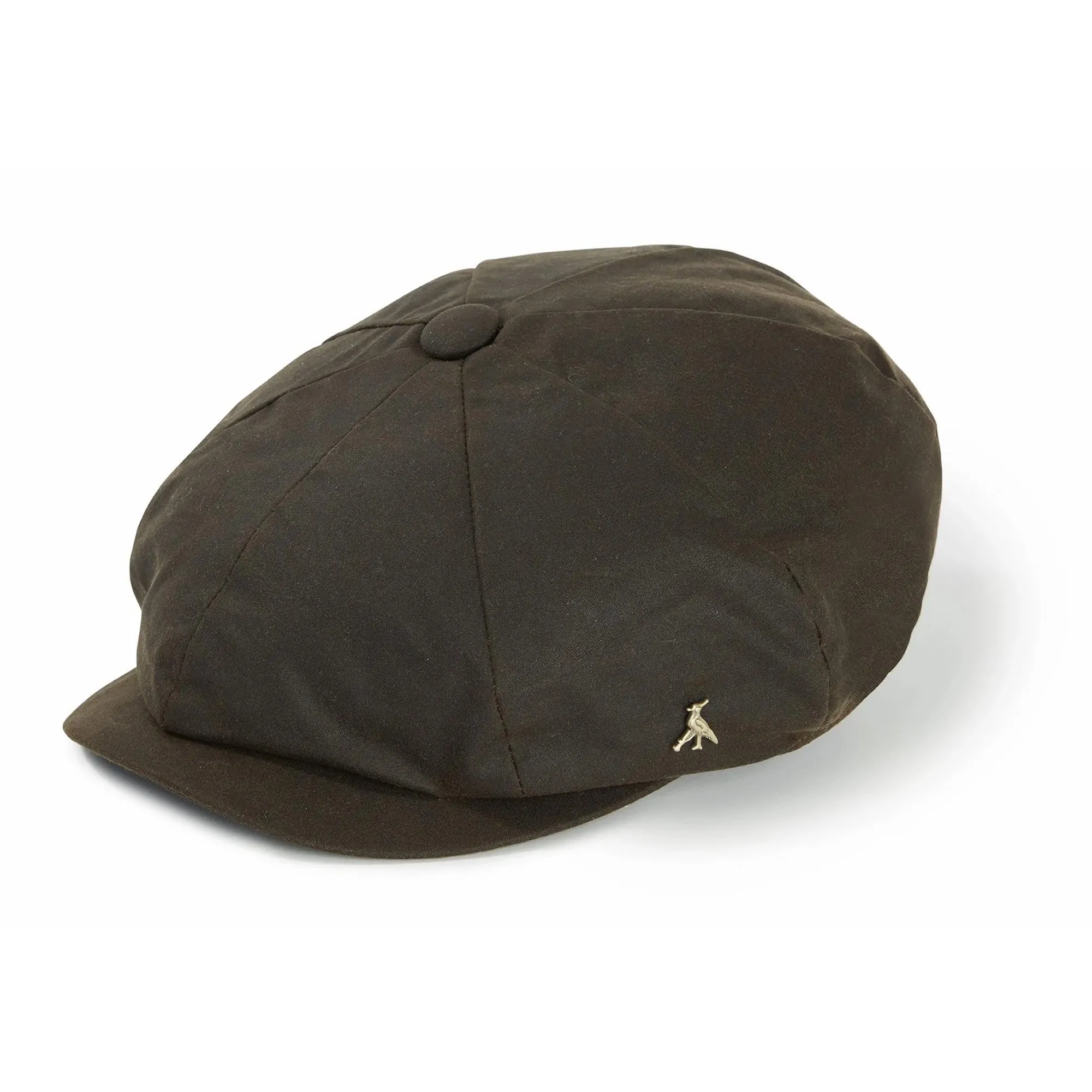 Hicks & Brown The Hengrave Wax Baker Boy Cap
