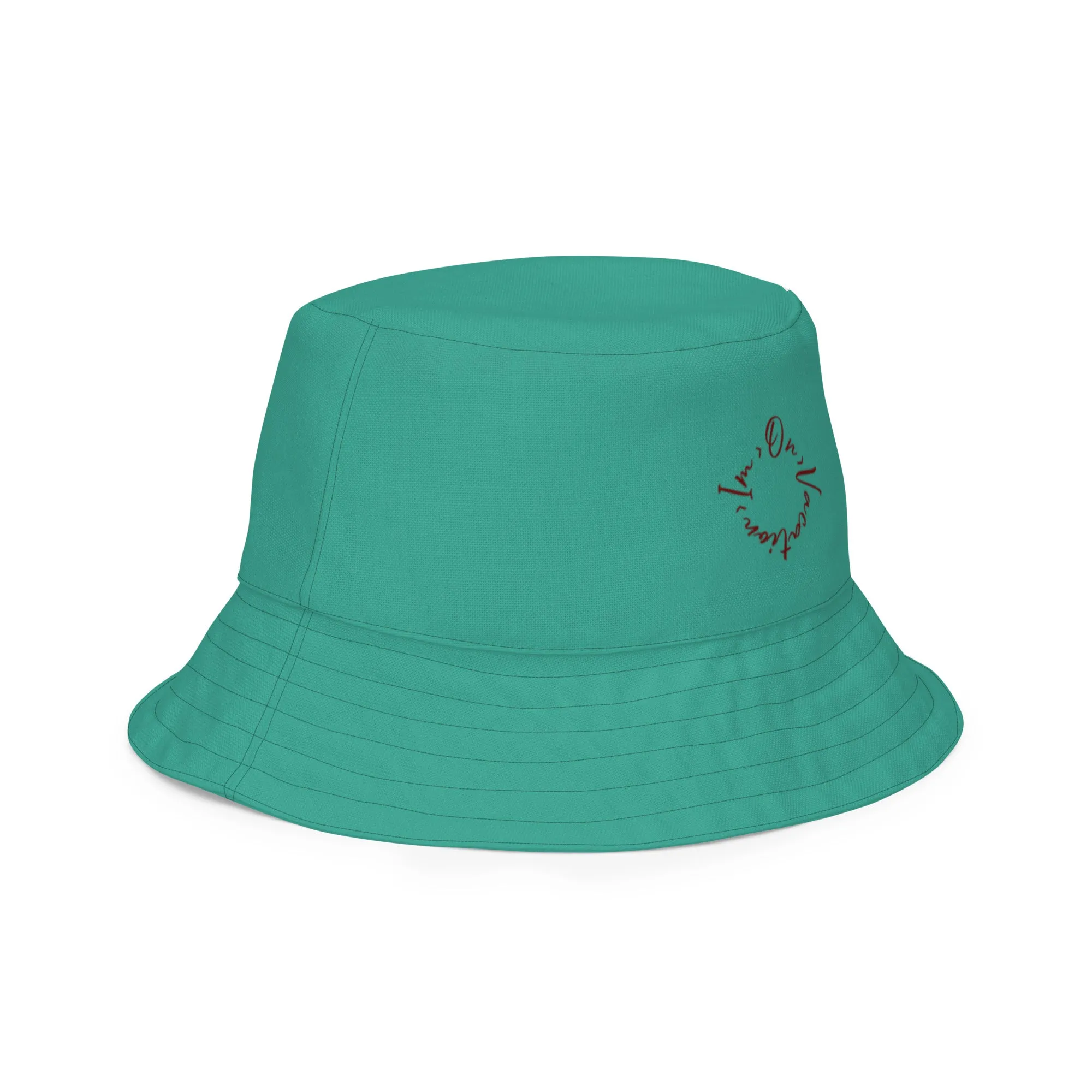 I.O.V-SPS24-Tropics Pink Reversible bucket hat