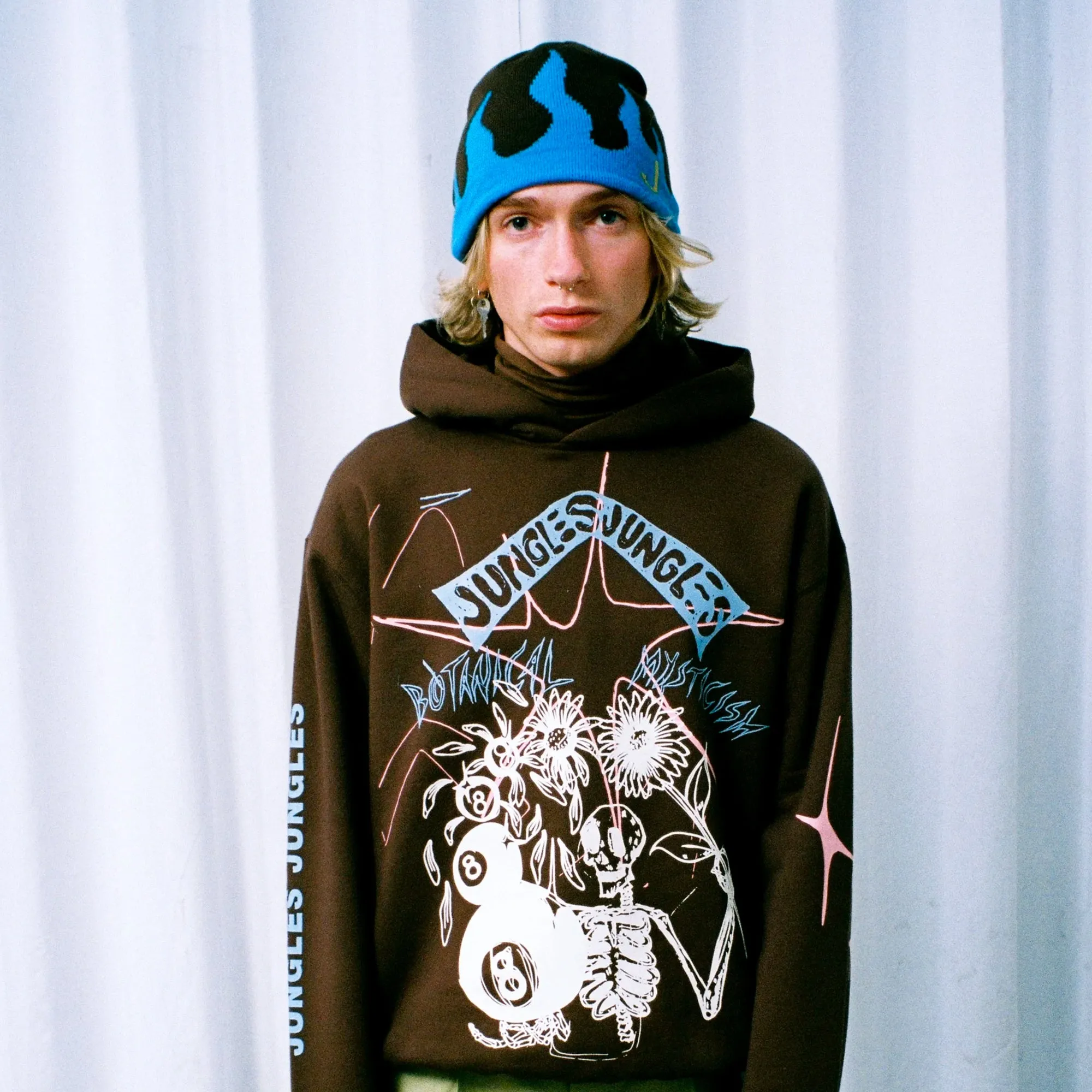 Jungles Flame Skull Cap