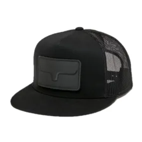 Kimes Ranch® Unisex Black On Black Banner Ventilated Cap S22-022202