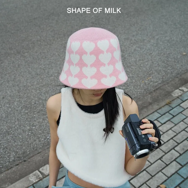 Knitted Pelmet Pink