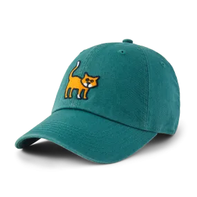 Life is Good Vintage Standing All Cat Chill Cap, Spruce Green
