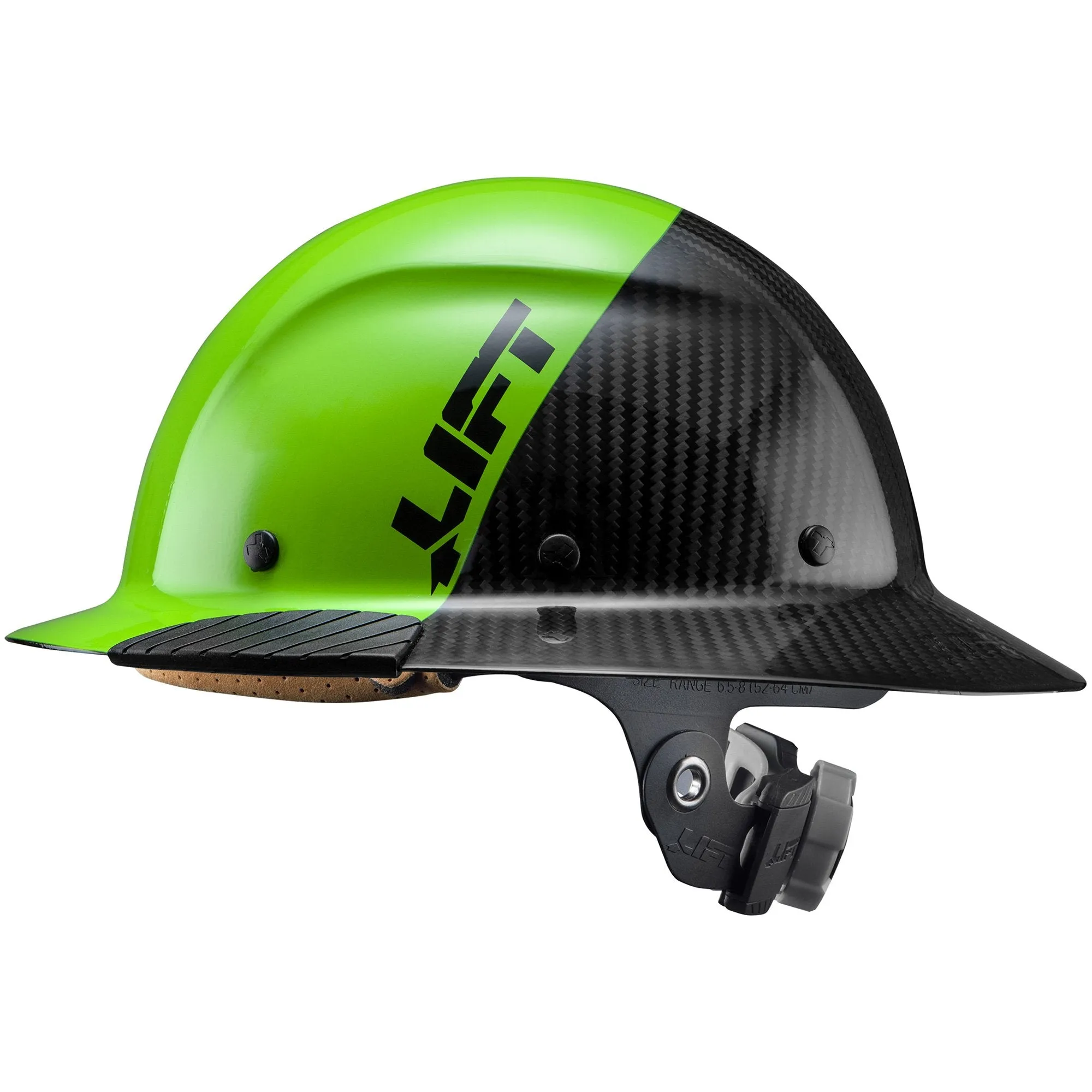 Lift DAX Fifty 50 Carbon Fiber Full Brim Hard Hat (each)