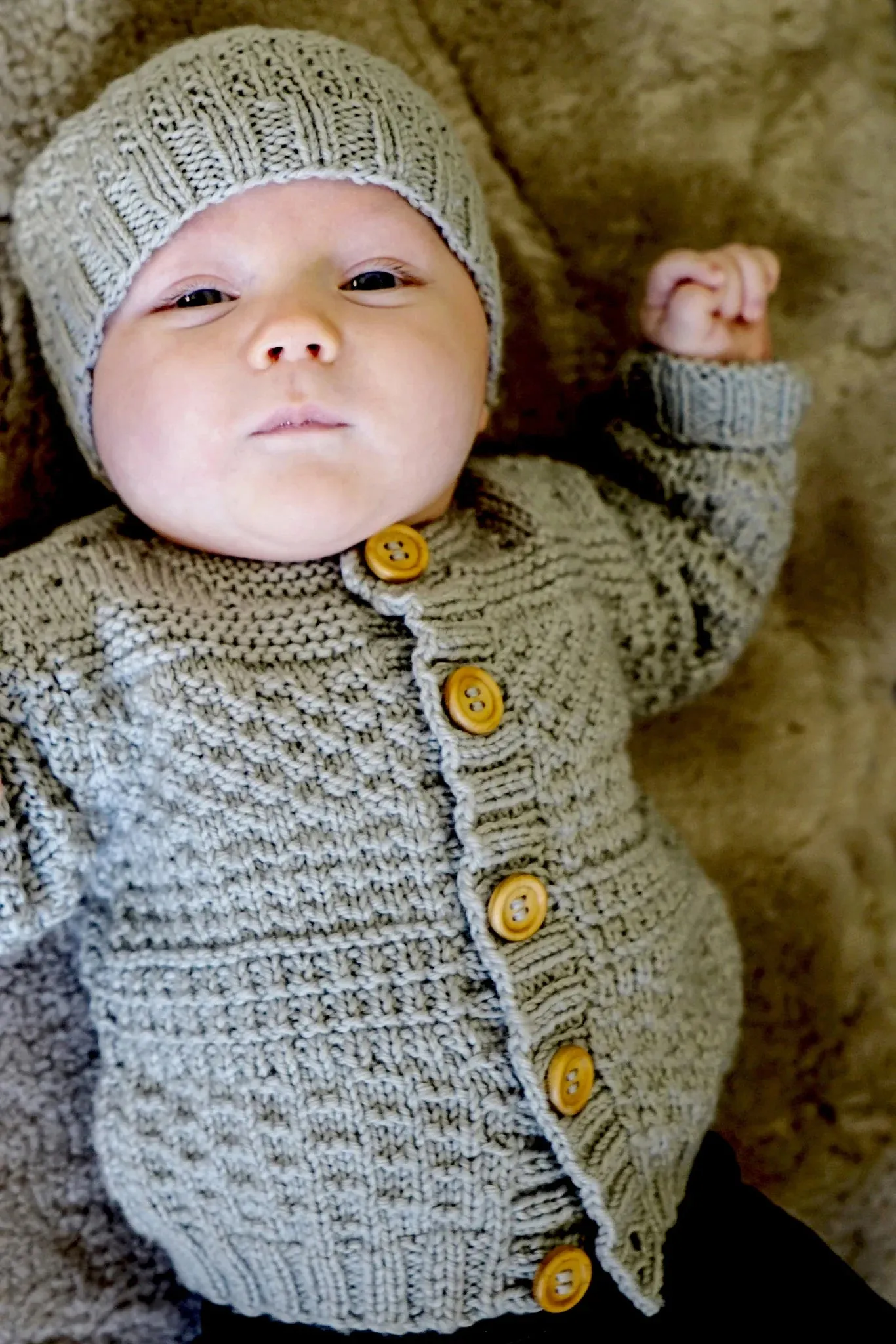Lisa F Austin Cardi and Hat Pattern BC64