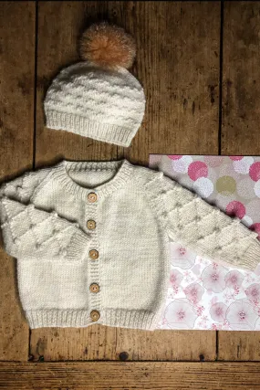 Lisa F Scottie Cardigan and Hat BC109