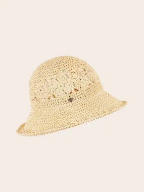 Loevenich Cloche Hat with Crocheted Boho Pattern