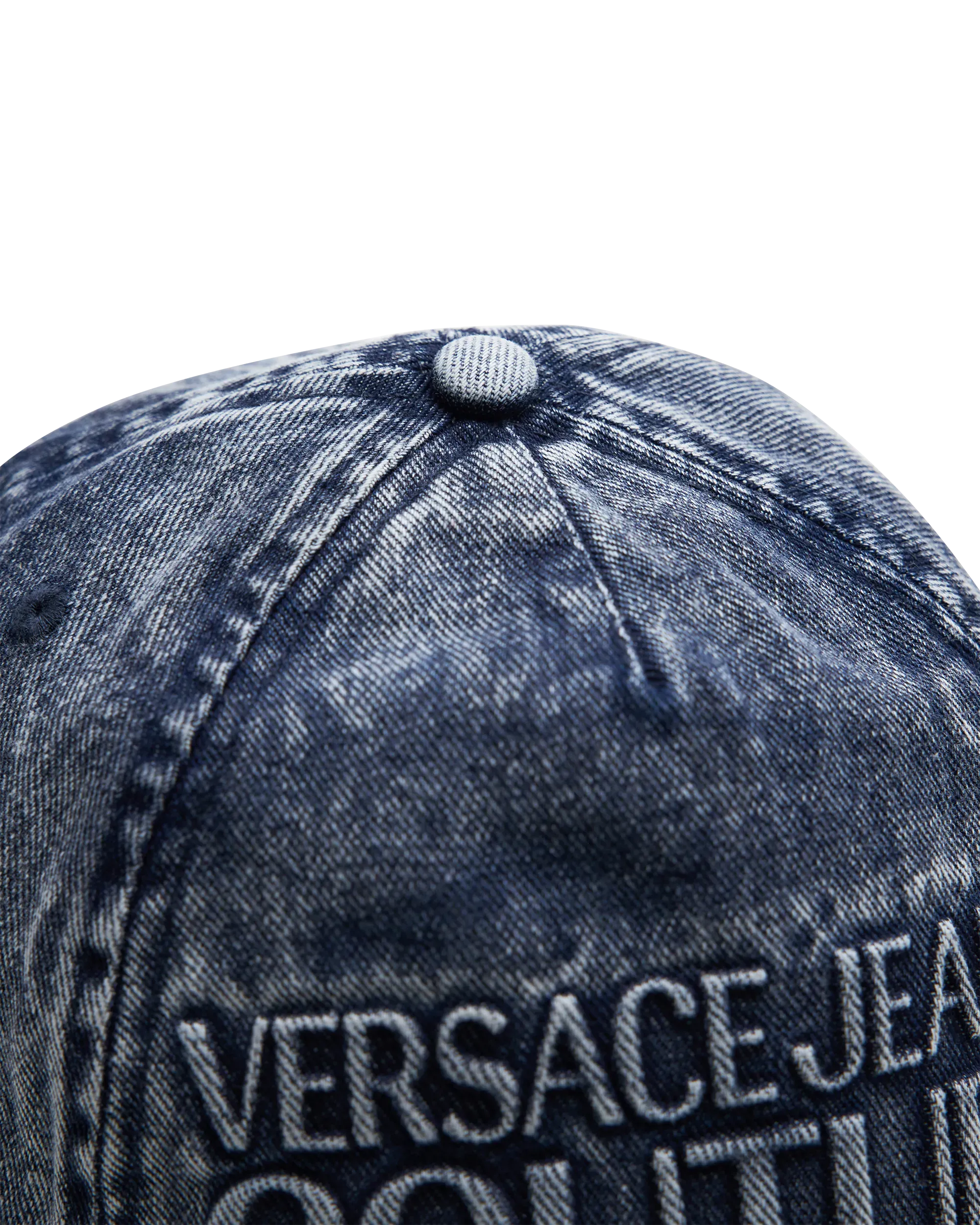 Logo Denim Baseball Cap