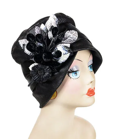 Lola Cloche Hat Style - Outback in Black (One Medium / One Large Left!)