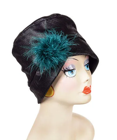 Lola Cloche Hat Style - Outback in Black (One Medium / One Large Left!)