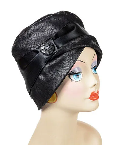 Lola Cloche Hat Style - Outback in Black (One Medium / One Large Left!)