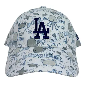 Los Angeles Dodgers New Era 9Twenty Kids Toddler Youth Ocean Cap Hat White